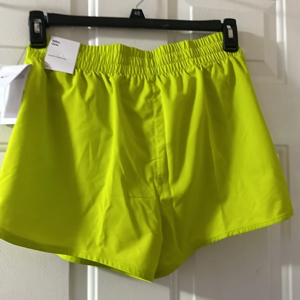 Nike Dri-FIT One High-Waisted Woven Training Shorts: GREEN: NWT: SIZE XL